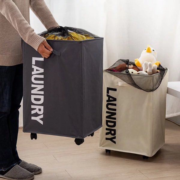 ORGANIZADOR DE ROPA MALLA LAUNDRY