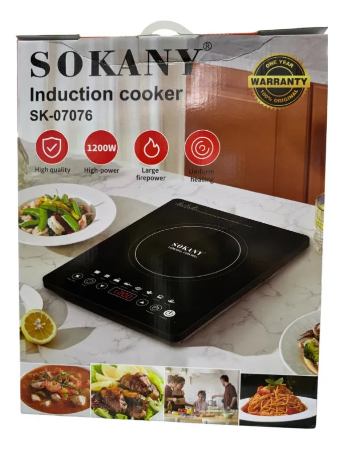 ESTUFA INDUCCIÓN SOKANY