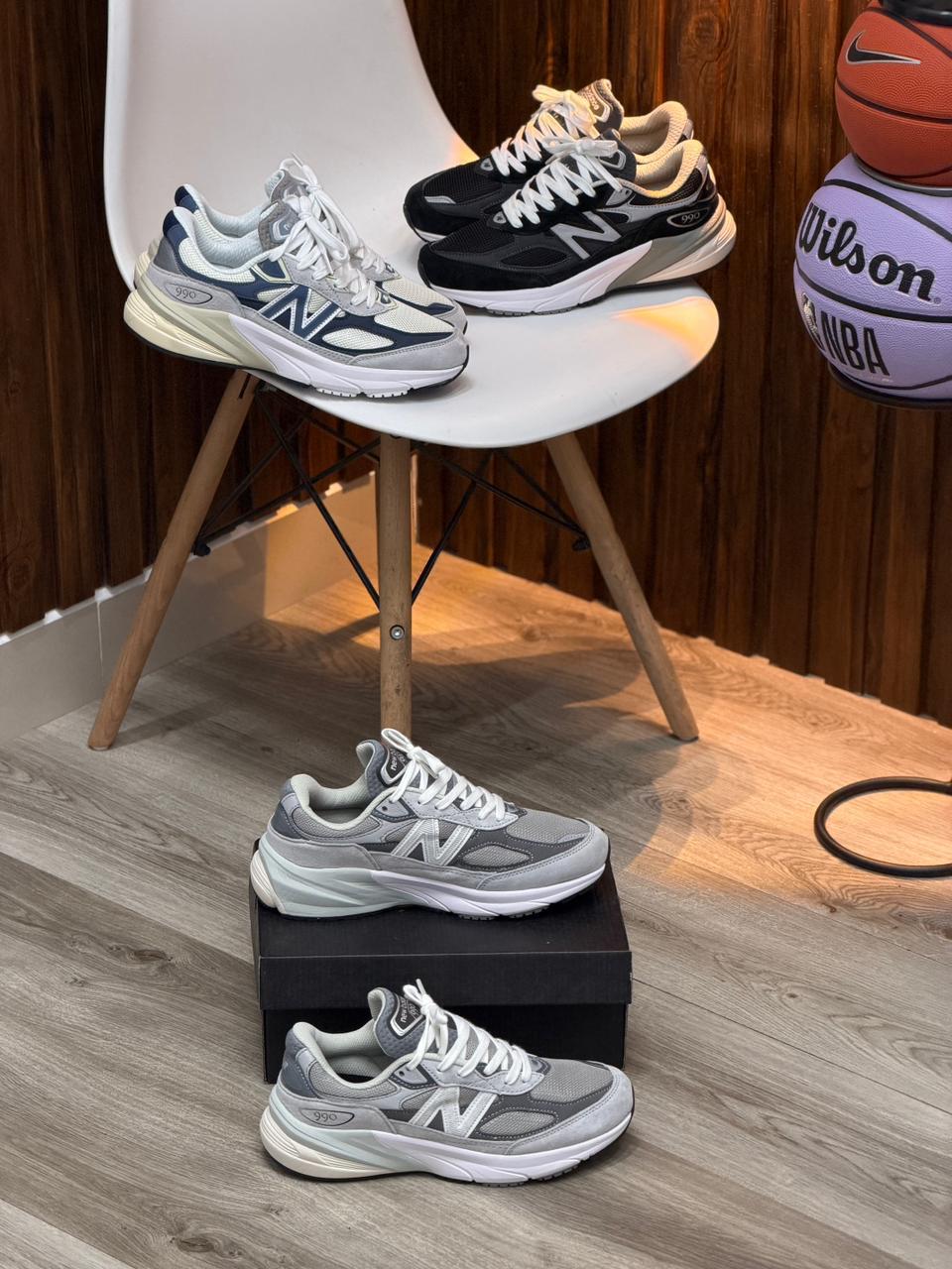 NEW BALANCE LIGHT GRAY