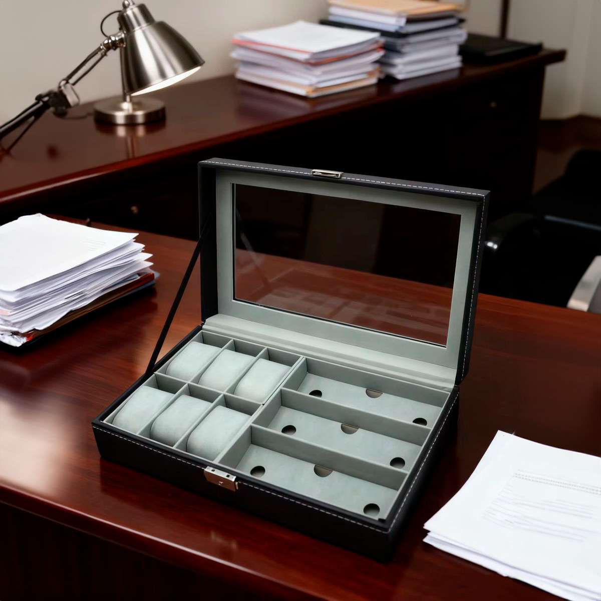 ORGANIZADOR DE RELOJES Y GAFAS